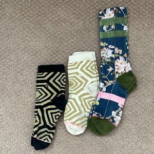 Women's stance sock set (set of 3)